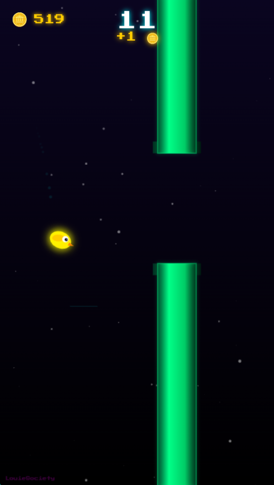 Flappy Neon screenshot 2