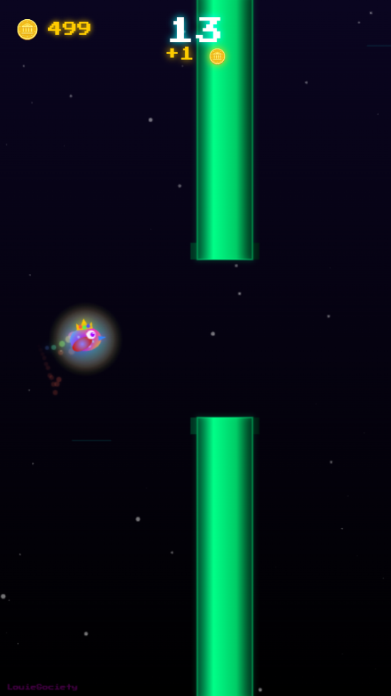 Flappy Neon screenshot 3